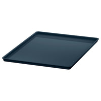 KUGGIS lid, black-blue, 26x35 cm