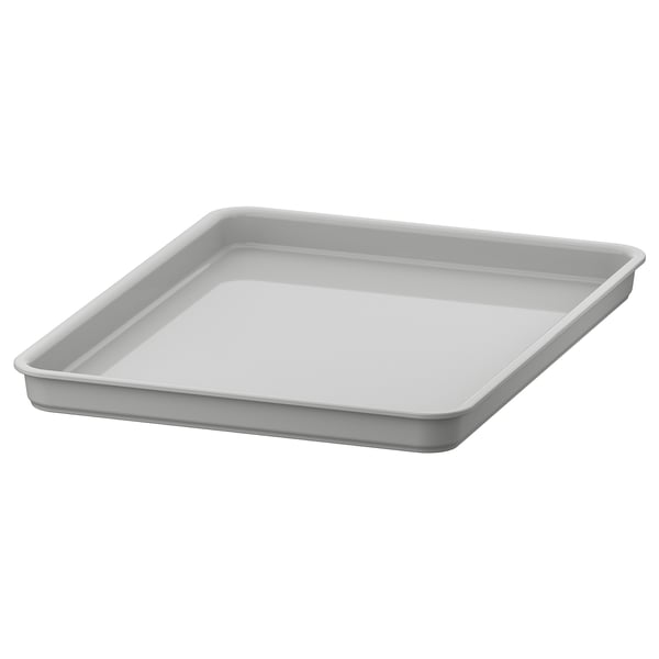 KUGGIS lid, light grey, 13x18 cm