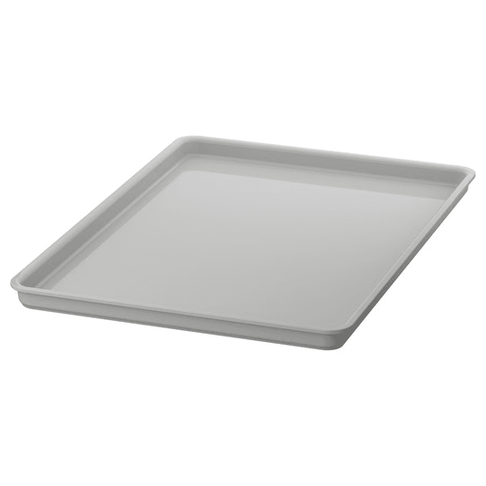 KUGGIS - KUGGIS Lid, light grey, 18x26 cm