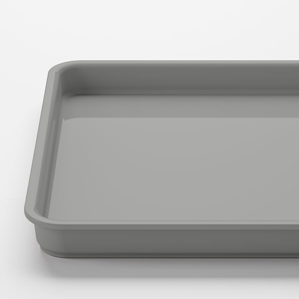 KUGGIS lid, light grey, 13x18 cm