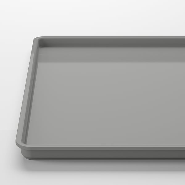 KUGGIS lid, light grey, 26x35 cm