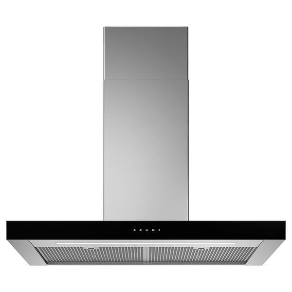 KULINARISK wall mounted extractor hood, stainless steel/glass, 90 cm