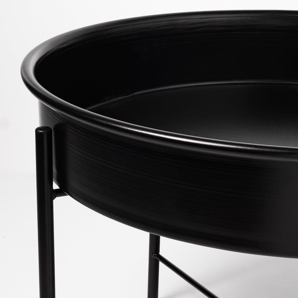 KULTURSKOG plant stand, black
