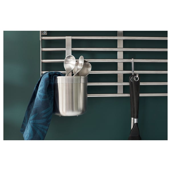 KUNGSFORS container, stainless steel, 12.0x26.5 cm