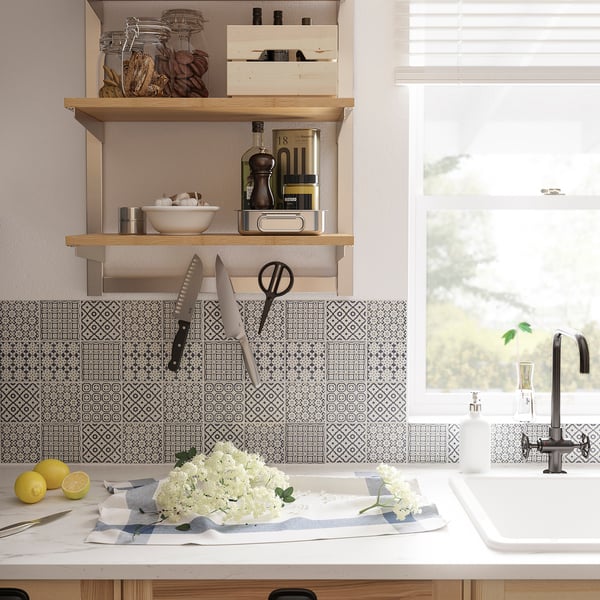 KUNGSFORS magnetic knife rack, stainless steel, 56 cm