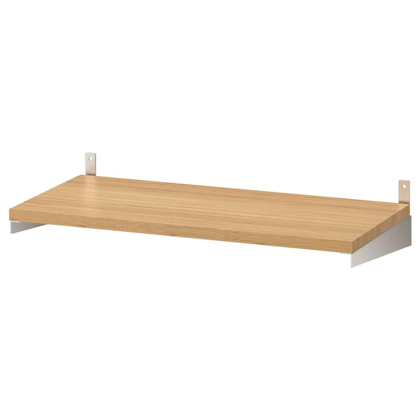 KUNGSFORS shelf, bamboo, 60 cm