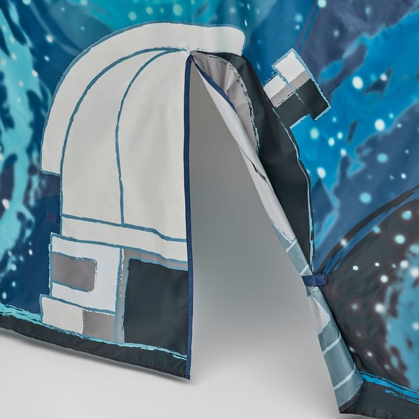 KURA bed tent, space/blue, 165x97 cm