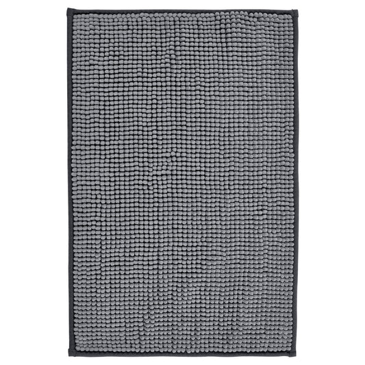 KUSTBEVAKARE bath mat, grey, 40x60 cm