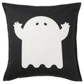 KUSTFYR cushion cover, mixed patterns white/black, 50x50 cm