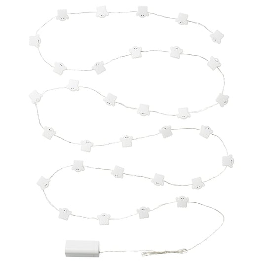 KUSTFYR LED lighting 32 lights, ghost/battery indoor - IKEA United Kingdom