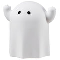 KUSTFYR LED decorative table lamp, ghost/battery-operated white