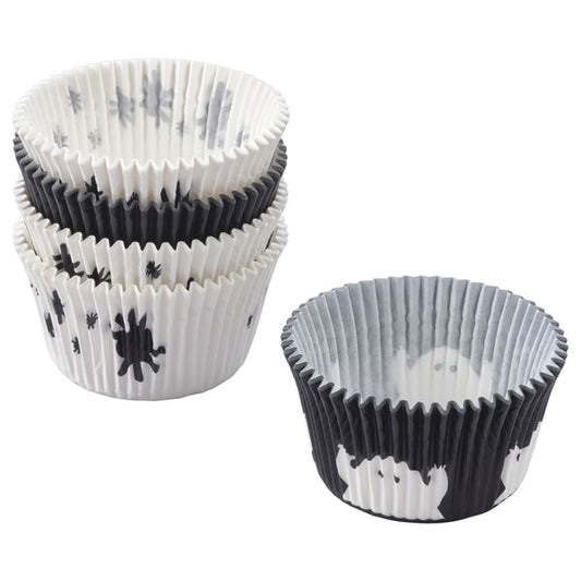 KUSTFYR cake mold, various patterns black/white