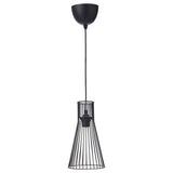 KVADRATUR / HAVSDJUP pendant lamp, black, 18 cm