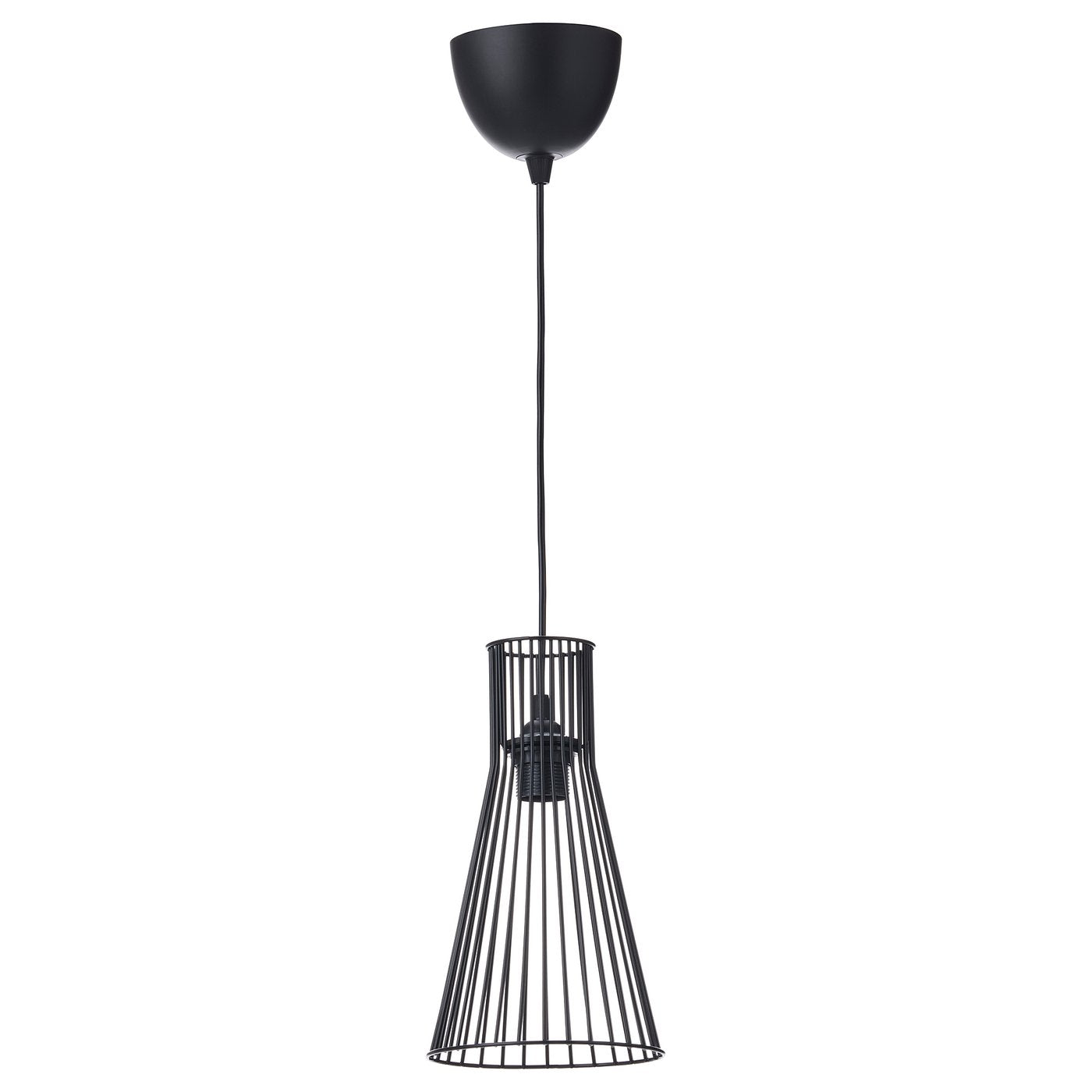 KVADRATUR / HAVSDJUP pendant lamp, black, 18 cm