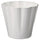 KVASTSPIREA plant pot, in/outdoor/off-white, 11 cm