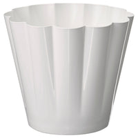 KVASTSPIREA plant pot, in/outdoor/off-white, 12 cm