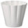 KVASTSPIREA plant pot, in/outdoor/off-white, 15 cm