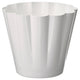 KVASTSPIREA plant pot, in/outdoor/off-white, 15 cm