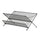 KVOT dish drainer, black, 48x29 cm