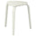 KYRRE stool, off-white, 34x45x48 cm