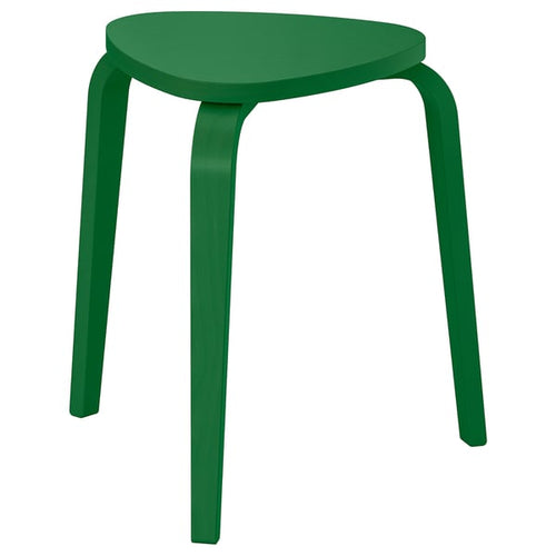 KYRRE stool, green, 34x45x48 cm