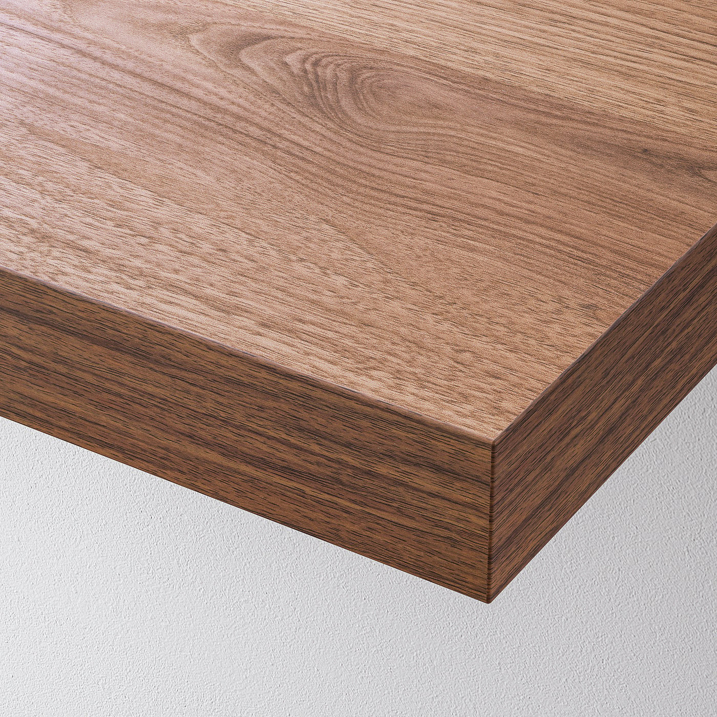 LACK wall shelf, brown walnut effect, 110x26 cm
