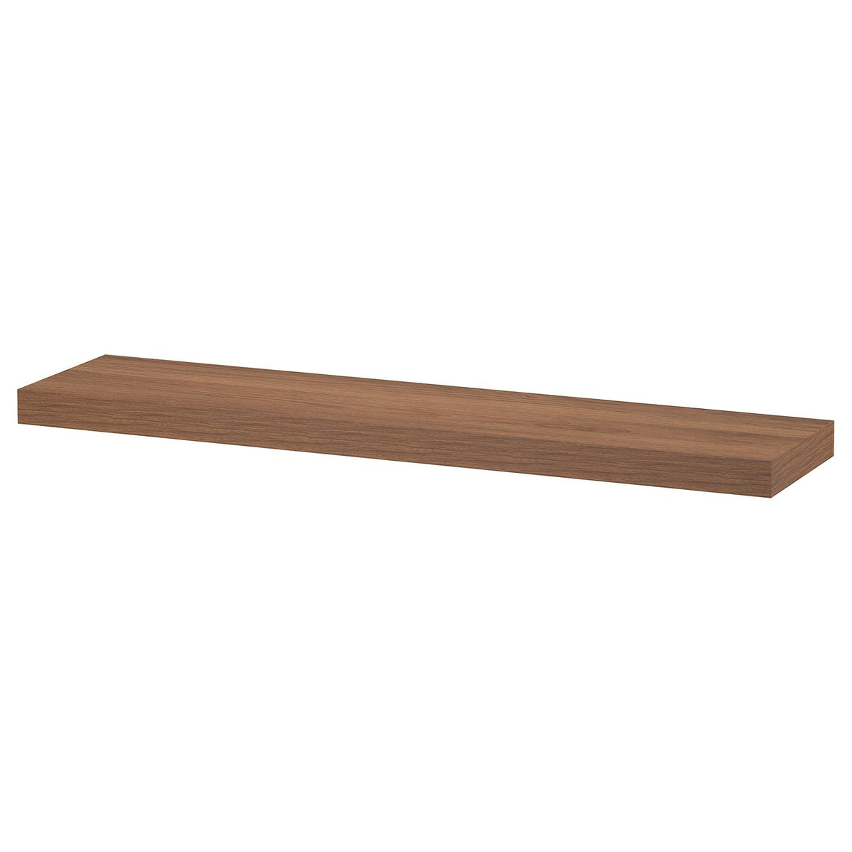 LACK wall shelf, brown walnut effect, 110x26 cm