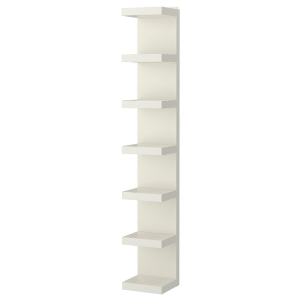 LACK wall shelf unit, white, 30x190 cm
