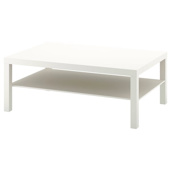 LACK coffee table, white, 118x78 cm