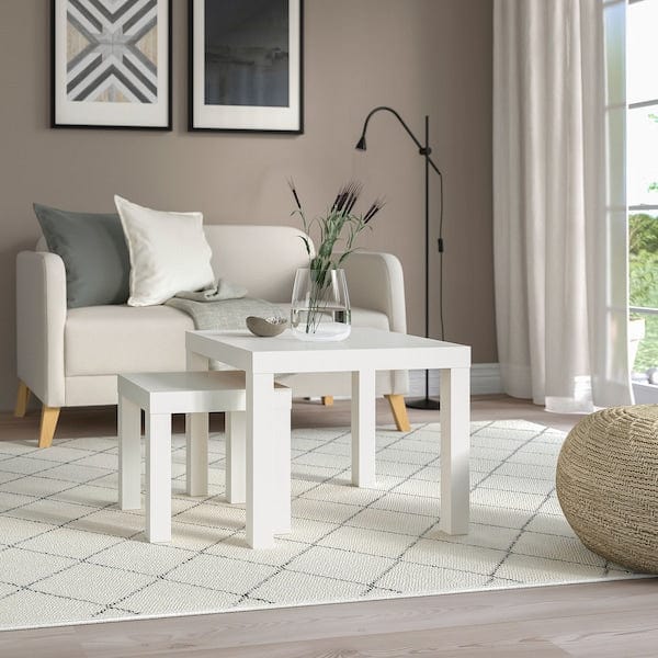 Ikea LACK - Side table, white, 55x55 cm