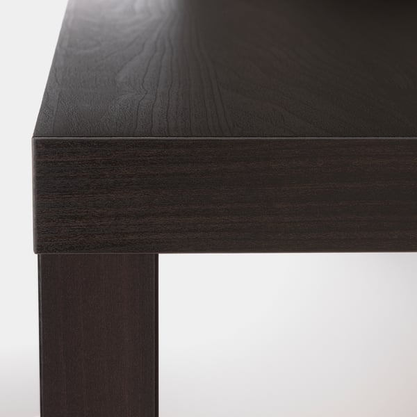 LACK side table, black-brown, 55x55 cm