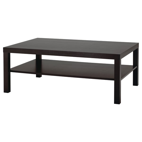 LACK coffee table, black-brown, 118x78 cm