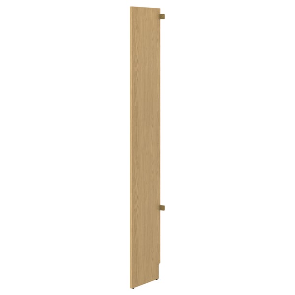 LÅDMAKARE middle panel, oak effect, 35x212 cm
