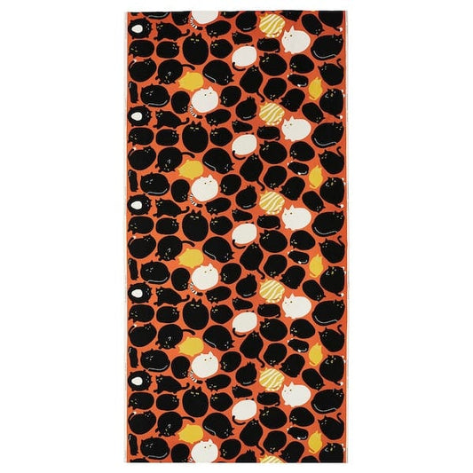 Ikea LÄKEMALVA - Pre-cut fabric, orange, 150x300 cm