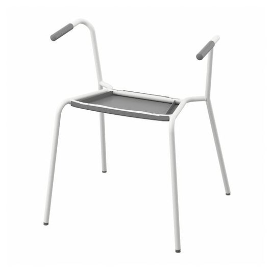 Ikea LÄKTARE - Base for chair with armrests, white