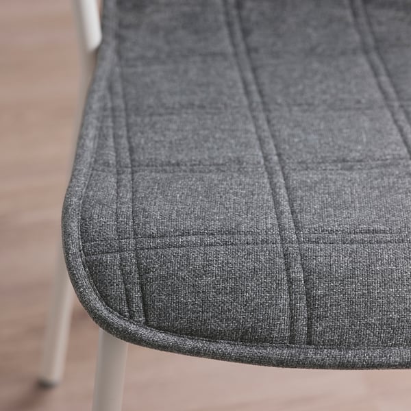 LÄKTARE chair cover, Gunnared medium grey