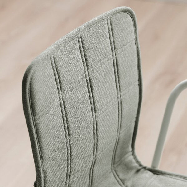 LÄKTARE - Chair cover, Gunnared light green ,