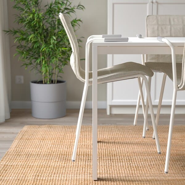 Ikea LÄKTARE - Meeting chair, light beige/white ,