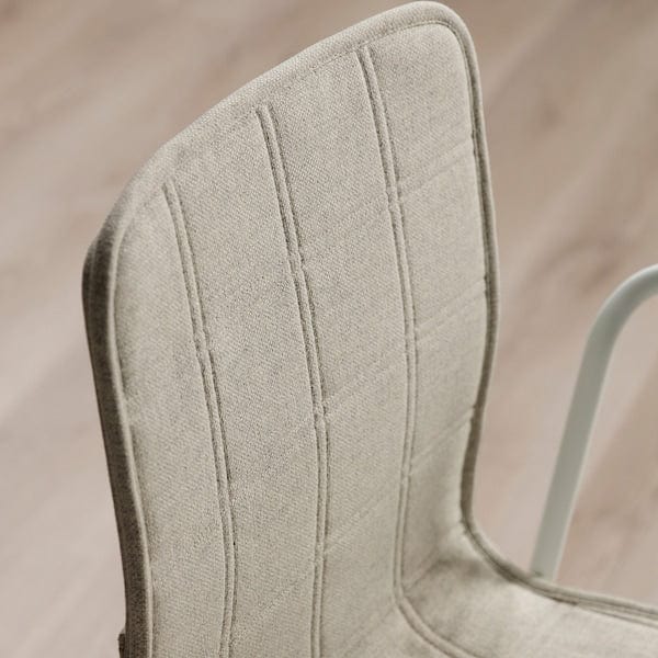 Ikea LÄKTARE - Meeting chair, light beige/white ,