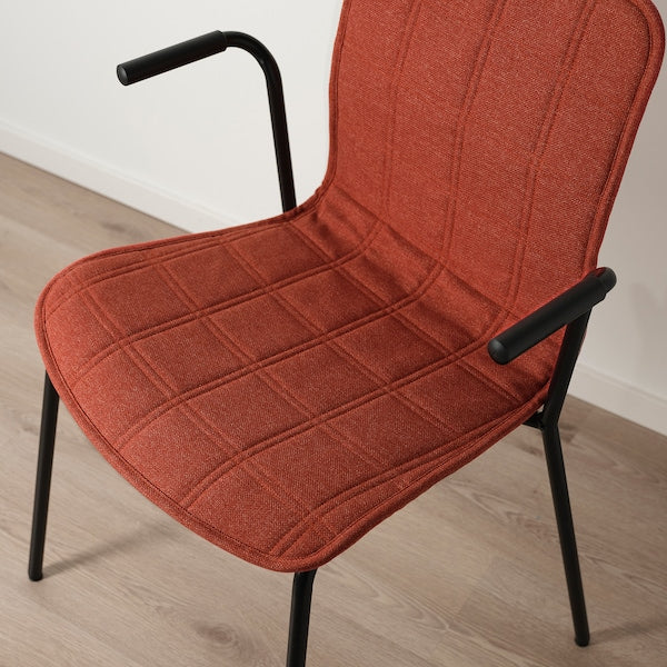 LÄKTARE - Meeting chair, red/black ,