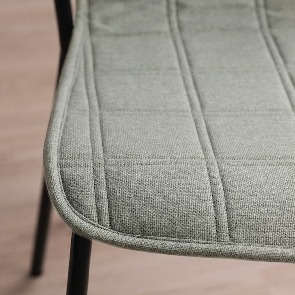 LÄKTARE - Meeting chair, light green/black ,