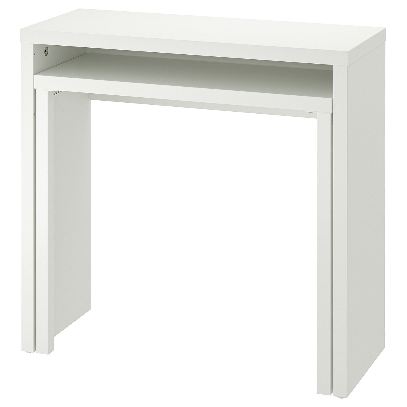 LÄNGDHOPP / ÖRFJÄLL desk and chair, white/light grey