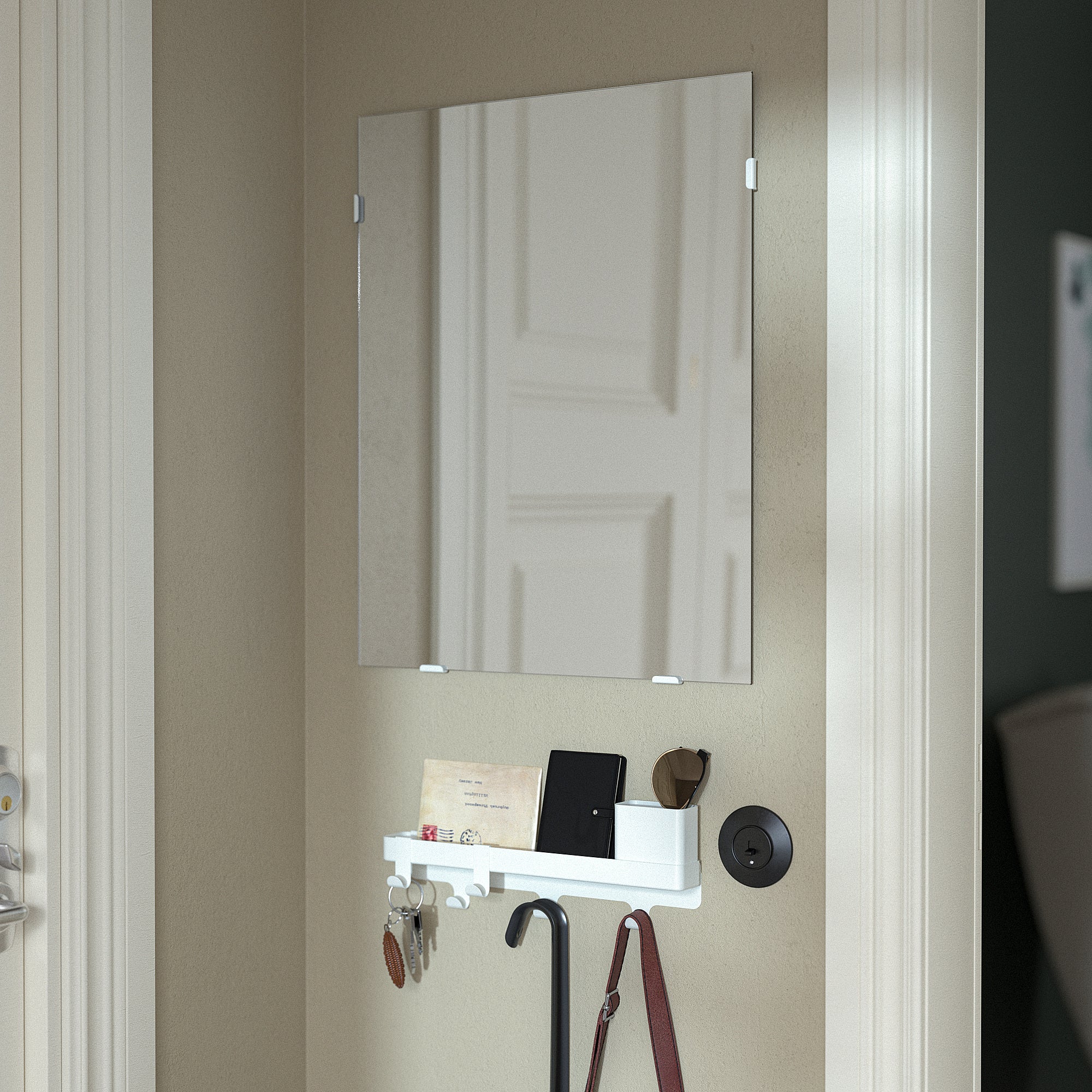 LÄRBRO mirror, 48x60 cm