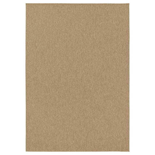 LÄTTBETONG rug flatwoven, in/outdoor, beige/light brown, 230x160 cm