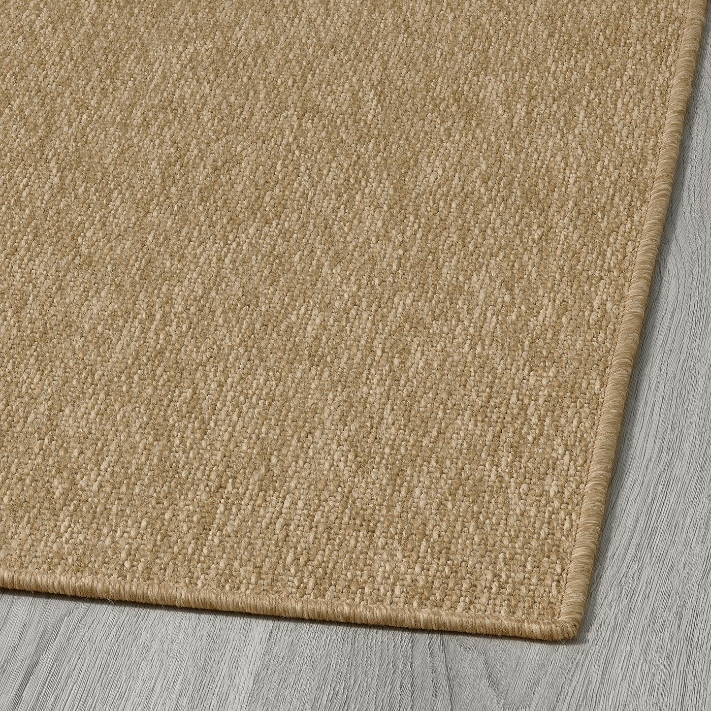 LÄTTBETONG rug flatwoven, in/outdoor, beige/light brown, 230x160 cm