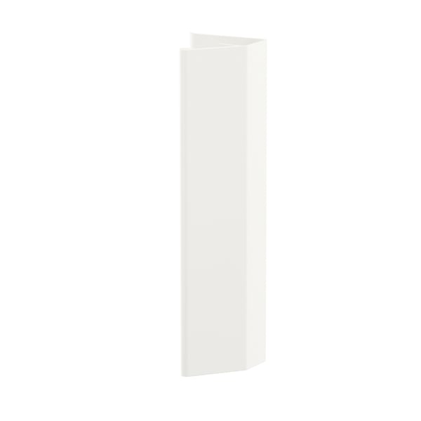LÄTTHET handle, white, 13 cm