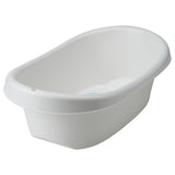 LÄTTSAM baby bath, white/turquoise, 71x43 cm