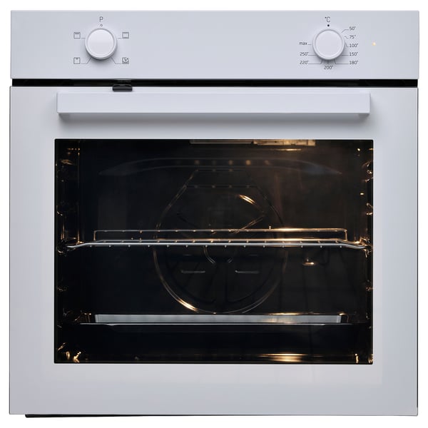 LAGAN oven, white, 120.0x59.4 cm