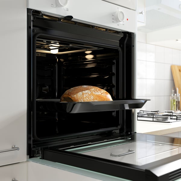LAGAN oven, white, 120.0x59.4 cm