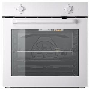 LAGAN oven, white, 59.4x59.5x56.7 cm